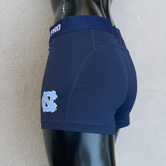 Nike Pro Dry Fit UNC Chapel Hill Compression Sportswear Shorts Sz M - Picture 2 of 16